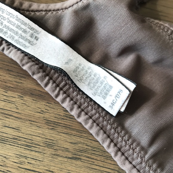Victoria’s Secret 34 C Brown Bra with Mesh Top - Picture 4 of 6